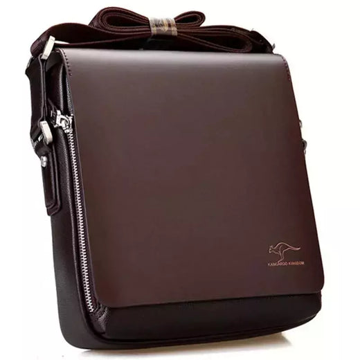 Bolsa de couro para homens, bolsa mensageiro vintage, bolsa crossbody casual, bolsa de negócios, marca de luxo, clássica, nova, promoção