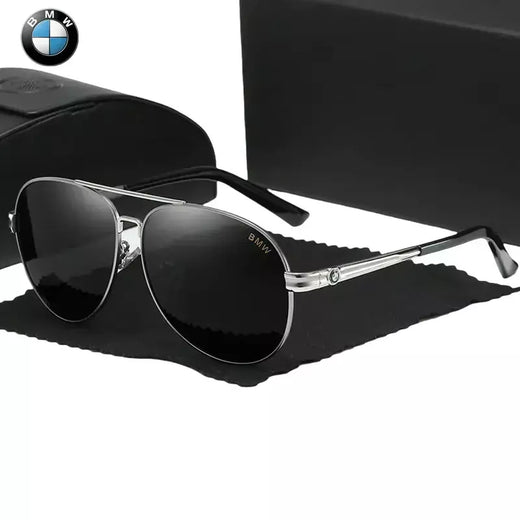 Bwm luxo polarizado óculos de sol masculino uv400 anti-reflexo retro vôo óculos de sol condução ciclismo pesca caminhadas ao ar livre óculos de sol