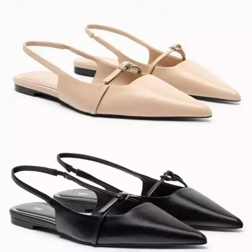 Sandálias pretas para mulheres, senhora de escritório mulas, sapatos baixos confortáveis, plus size, nova moda, verão