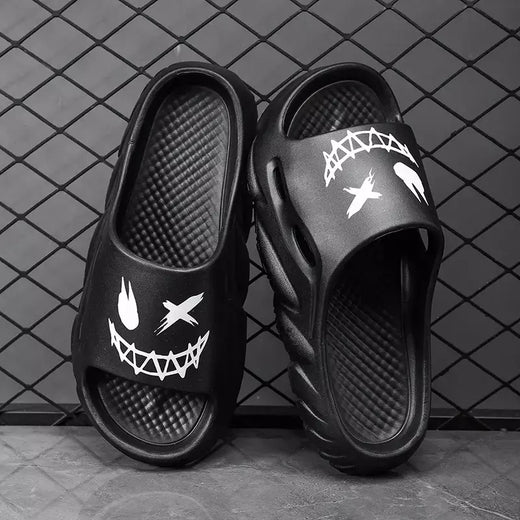 Sandálias antiderrapantes clássicas masculinas, chinelos confortáveis ao ar livre, sapatos macios de EVA, moda jovem, verão, venda quente