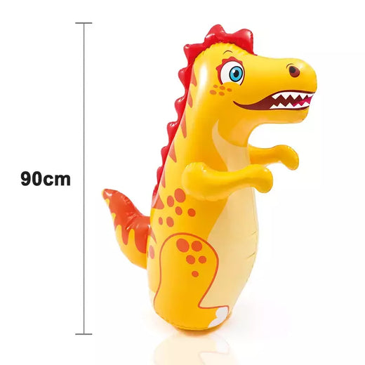 Saco de perfuração inflável para crianças e adultos, Dinosaur Boxing Tumbler, brinquedos esportivos, jogo ao ar livre, presente infantil, meninos
