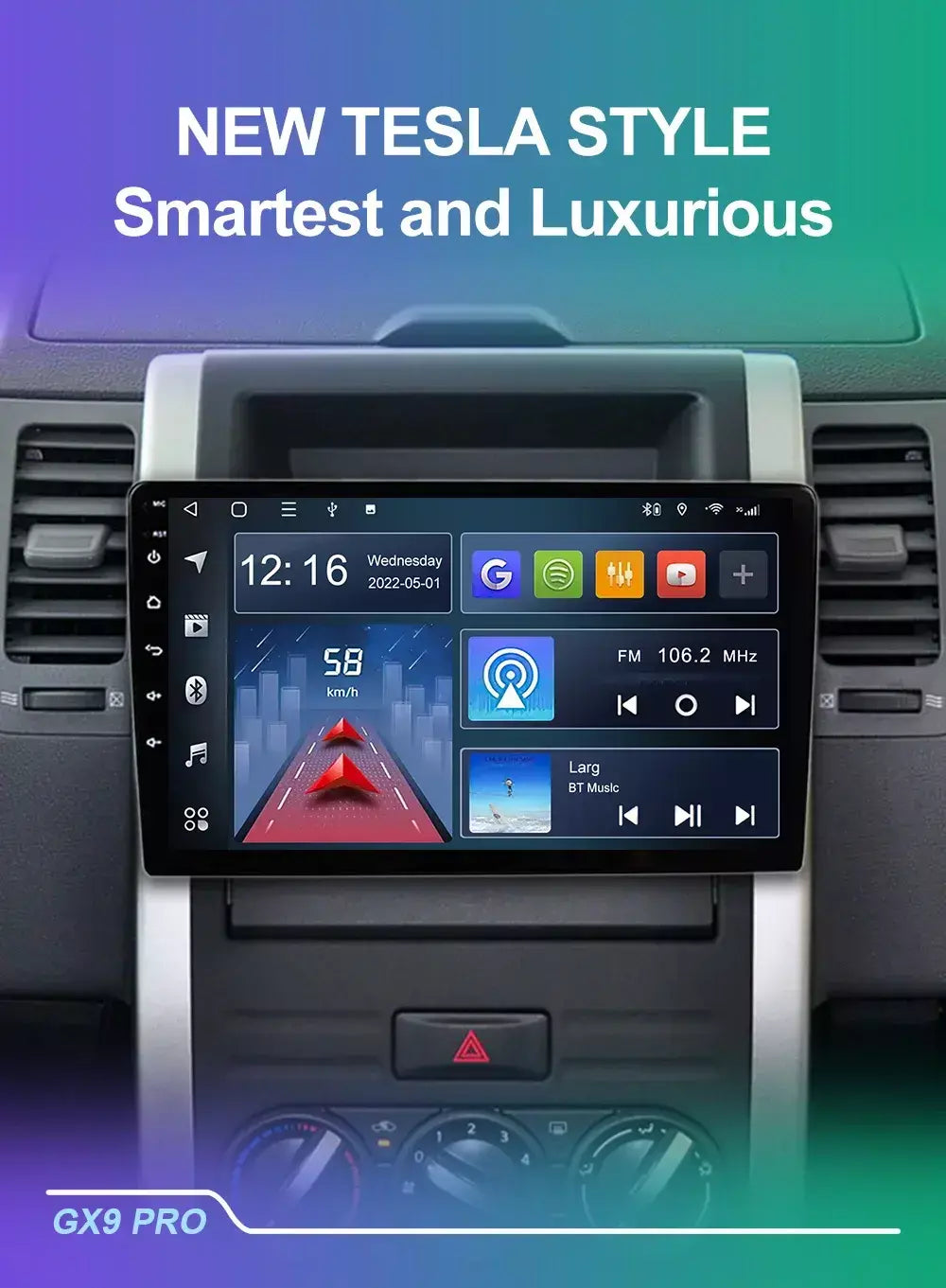 Caixi 7 ''9'' 10 ''8 núcleo android 1din multimídia carro carplay navegação universal gps 1 unidade central din rádio automático áudio estéreo dvd