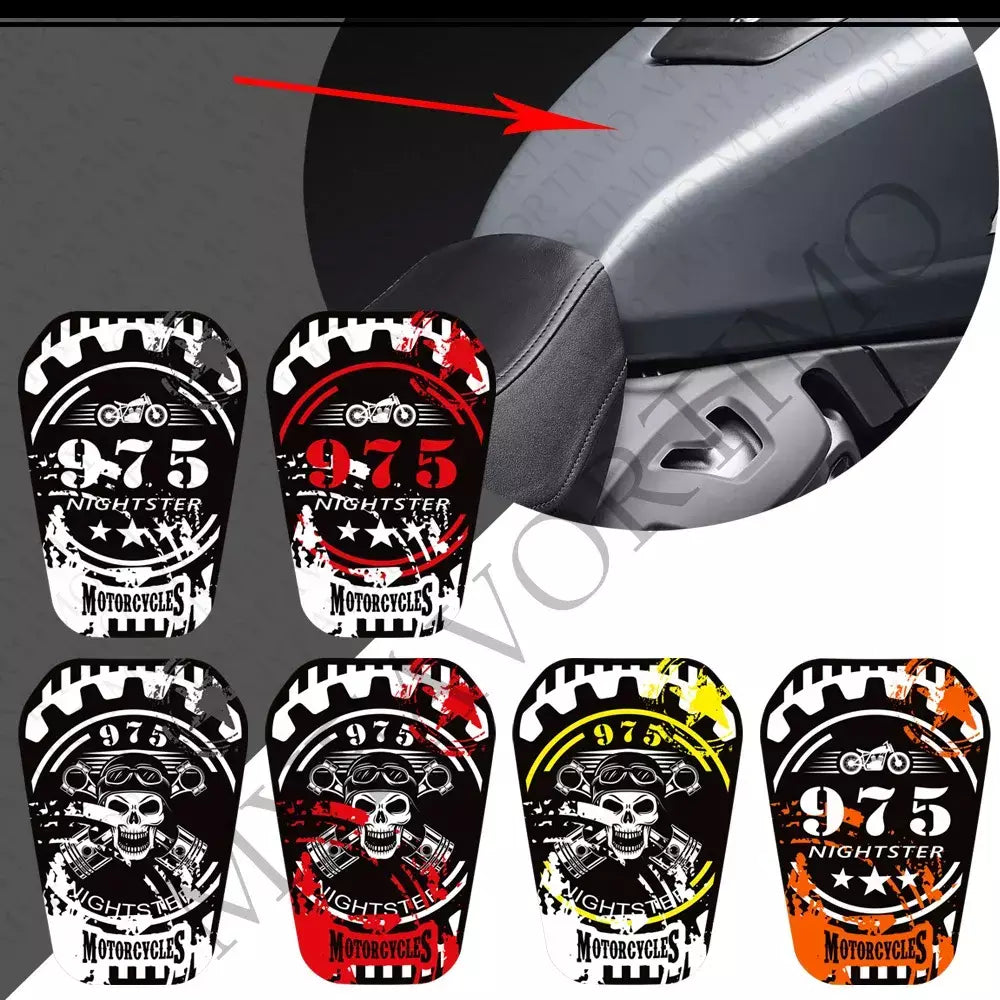 Para harley davidson nightster 975 rh975 adesivos decalques protetor tanque almofada kit joelho corpo fender escudo escape 2022-23