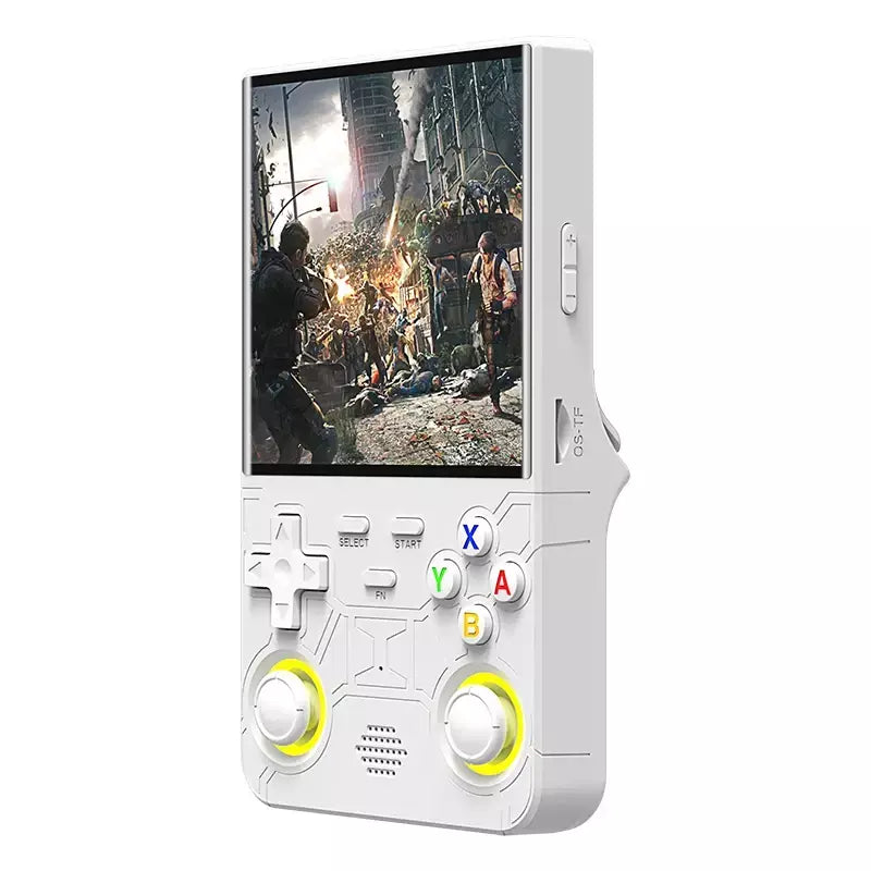 2025 r36 ultra open source r36s console de videogame sistema linux 4.0 Polegada tela ips portátil bolso player vídeo 64g melhores jogos