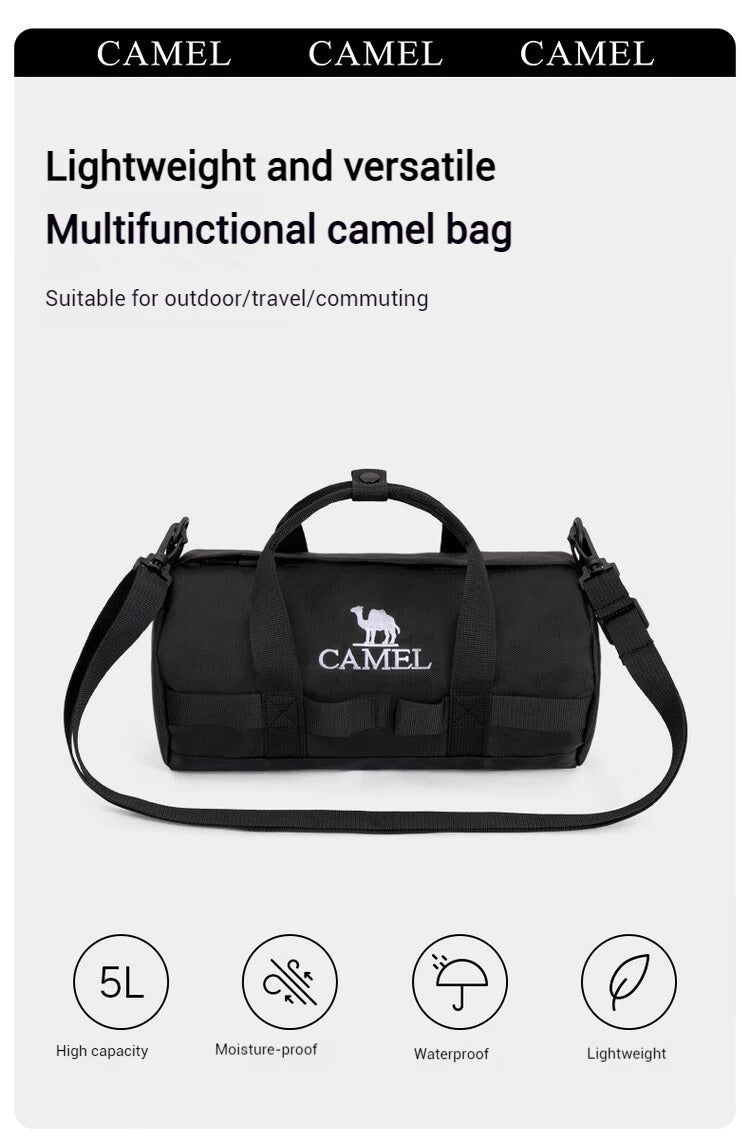 Bolsa de ombro única para esportes ao ar livre Golden Dome, bolsa crossbody fitness na moda, casual para homens e mulheres