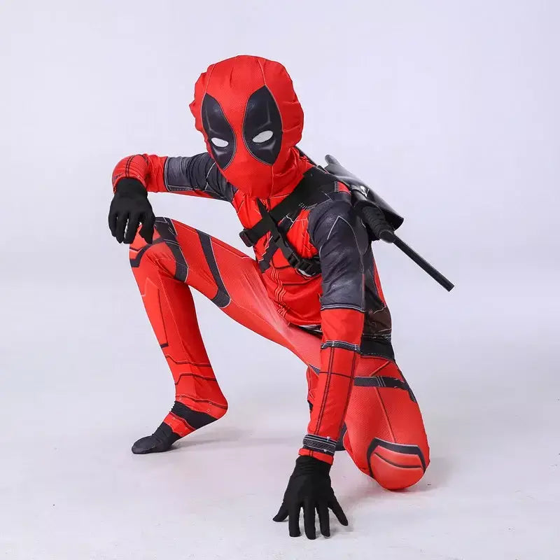 Anime traje crianças cosplay máscara mochila terno macacão super-herói cosplay bodysuit macacão traje de halloween adulto crianças