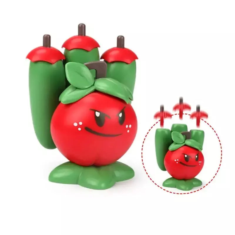 Plantas vs zumbis figura de ação gargantuar dr. zumbi conehead balde de futebol yeti figuras presentes de aniversário crianças brinquedo para meninos