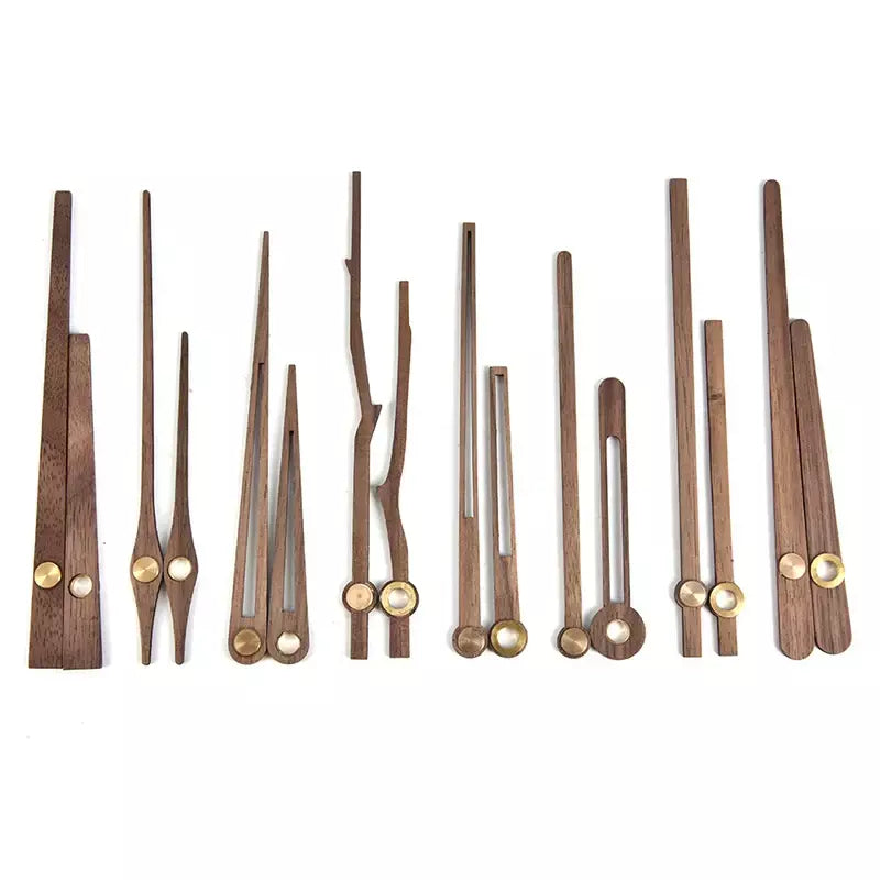 Mãos De Relógio De Parede De Madeira Para DIY, Agulha De Relógio, Peça De Substituição De Quartzo, Acessórios Artesanais, 12 em, 1PC