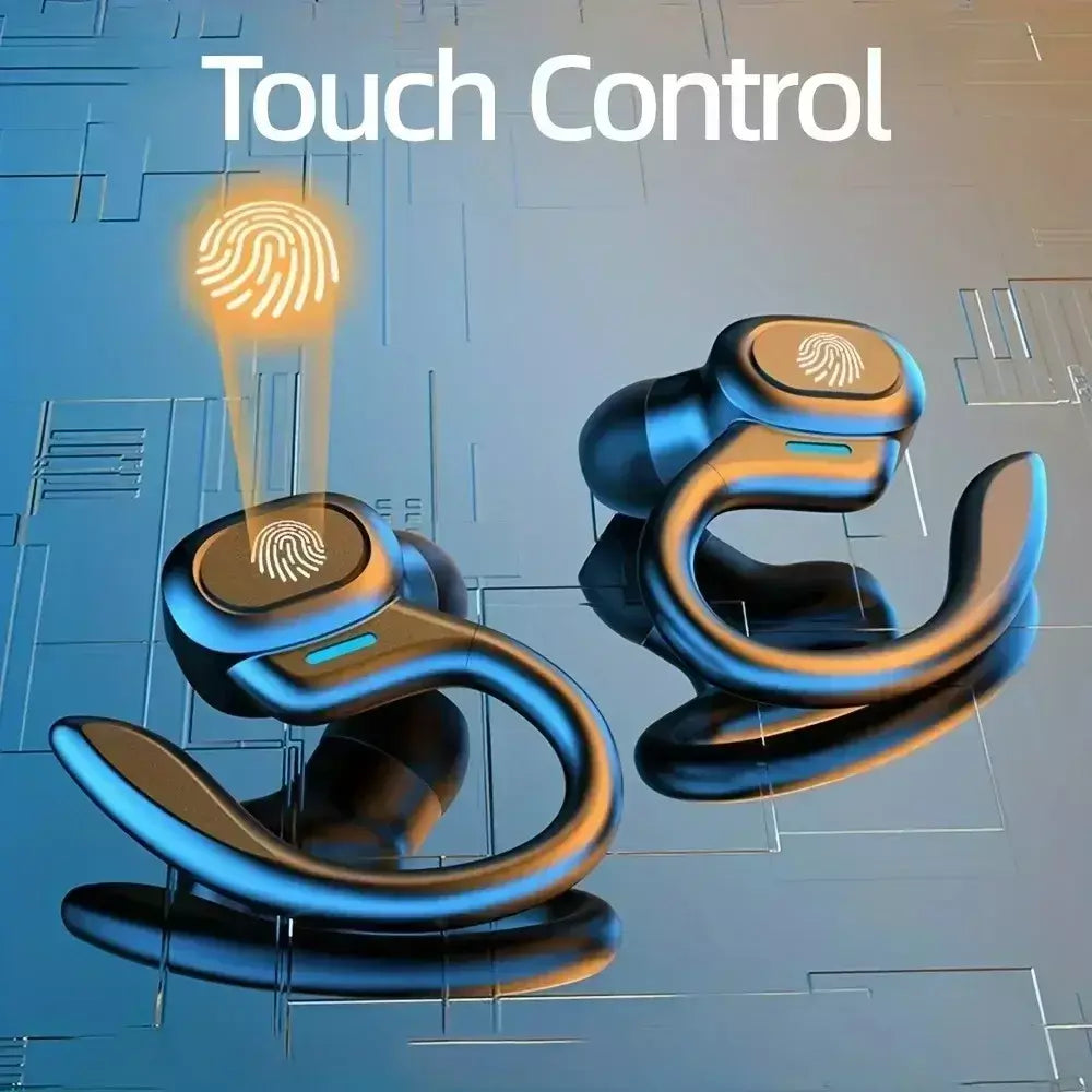Original verdadeiro sem fio fones de ouvido bluetooth gancho esportes alta fidelidade estéreo fone à prova dwaterproof água tws