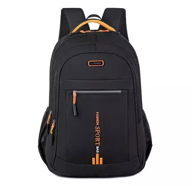 Mochilas Oxford impermeáveis masculinas, mochila de negócios, bolsa para computador, mochila casual para estudantes do ensino médio, capa grande