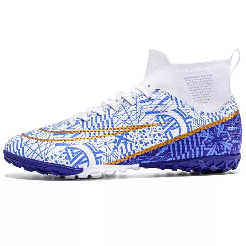 Botas de futebol dos homens TF/FG Profissional Kid's Anti-Slip Treinamento Futebol Chuteiras Childs Calçado Esportivo de alta qualidade New Arrival