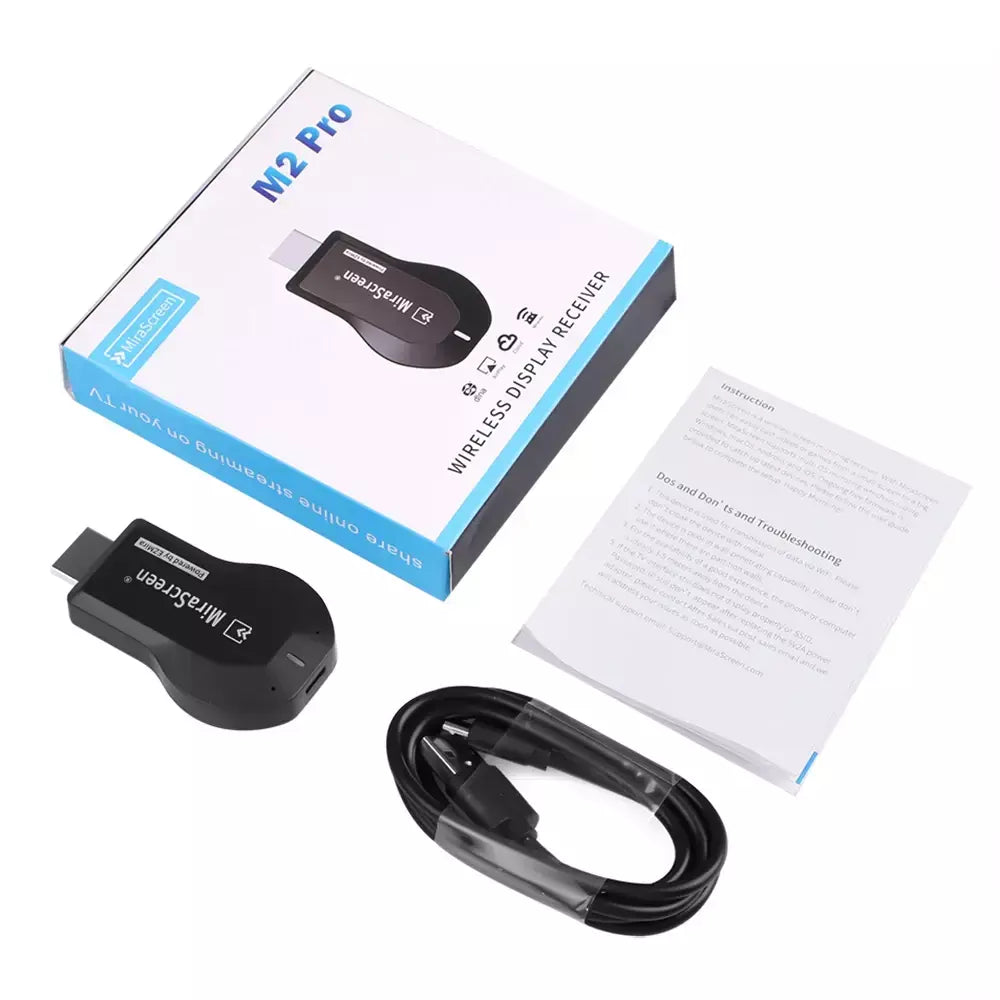 Transmissor de áudio e vídeo compatível com hdmi, espelhamento de tela, sem fio, 1080p, wi-fi, adaptador dongle para telefone, pc, tv, projetor