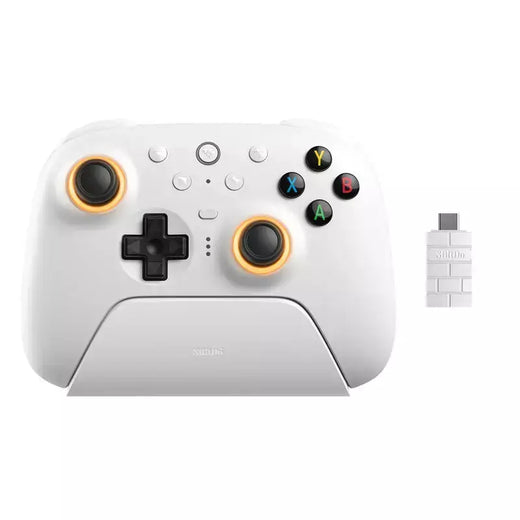 Controlador de jogos sem fio 8BitDo Ultimate 2 para PC e Android com joysticks TMR, gatilhos comutáveis, controle de movimento, 8 velocidades