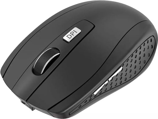 Mouse sem fio Mouse silencioso 2.4G portátil móvel Optical Office Mouse DPI níveis ajustáveis para Notebook PC Laptop MacBook