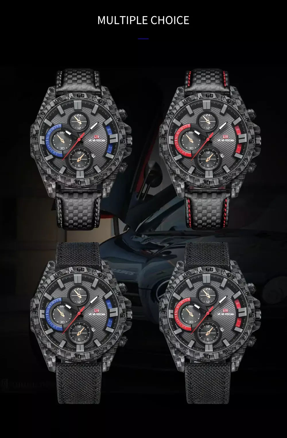2023 nova marca famosa de luxo negócios esportes moda criativa couro quartzo calendário 3atm à prova dwaterproof água série piloto relógios masculinos