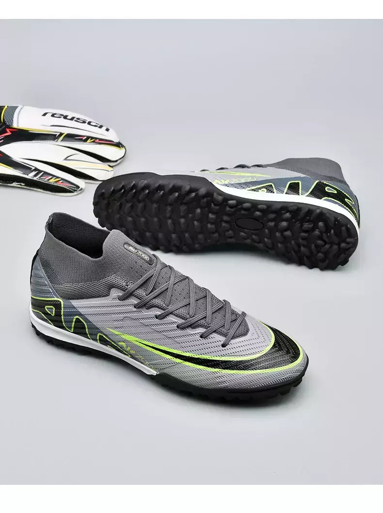Sapatos de futebol antiderrapantes profissionais para homens, botas de treinamento Grass Society, grampos de qualidade superior, botas originais, novos