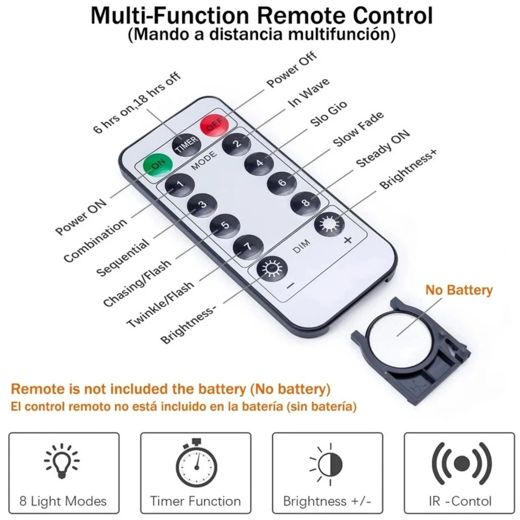 Luzes de natal luzes de cortina de fadas 8 controle remoto usb festão decoração de natal lâmpada de ano de férias