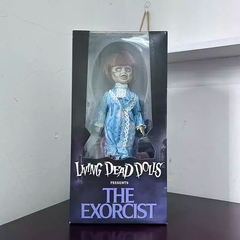 30cm mezco horror vivo morto bonecas figura o exorcista conjunta móvel figura pvc modelo dos desenhos animados figura brinquedo presentes de aniversário