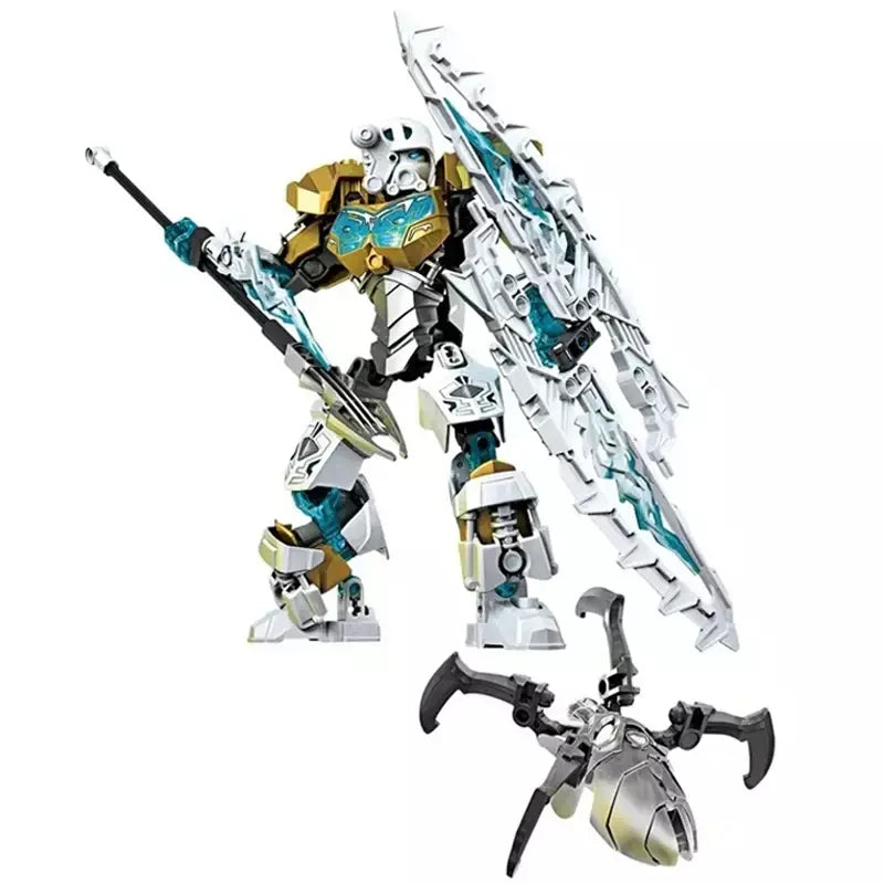 Bionicle Warriors Crânio Figuras de Ação Coleção Blocos de Construção Umarak Uxar Máscara Mestre Storm Beast Anime Tijolos Brinquedo Presentes para Crianças