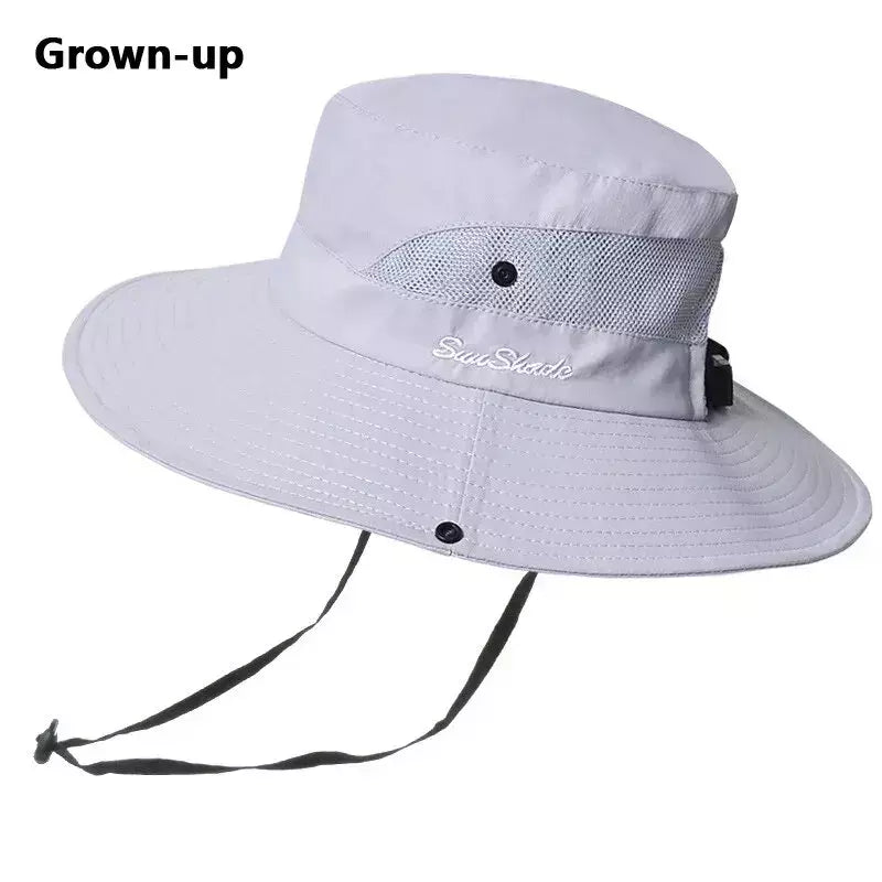 Xinbaoguan-Chapéu De Sol Respirável Ao Ar Livre, Fêmea Rabo De Cavalo, Chapéu De Pescador, Chapéu Dobrável, 100% Poliéster, 9002, Verão