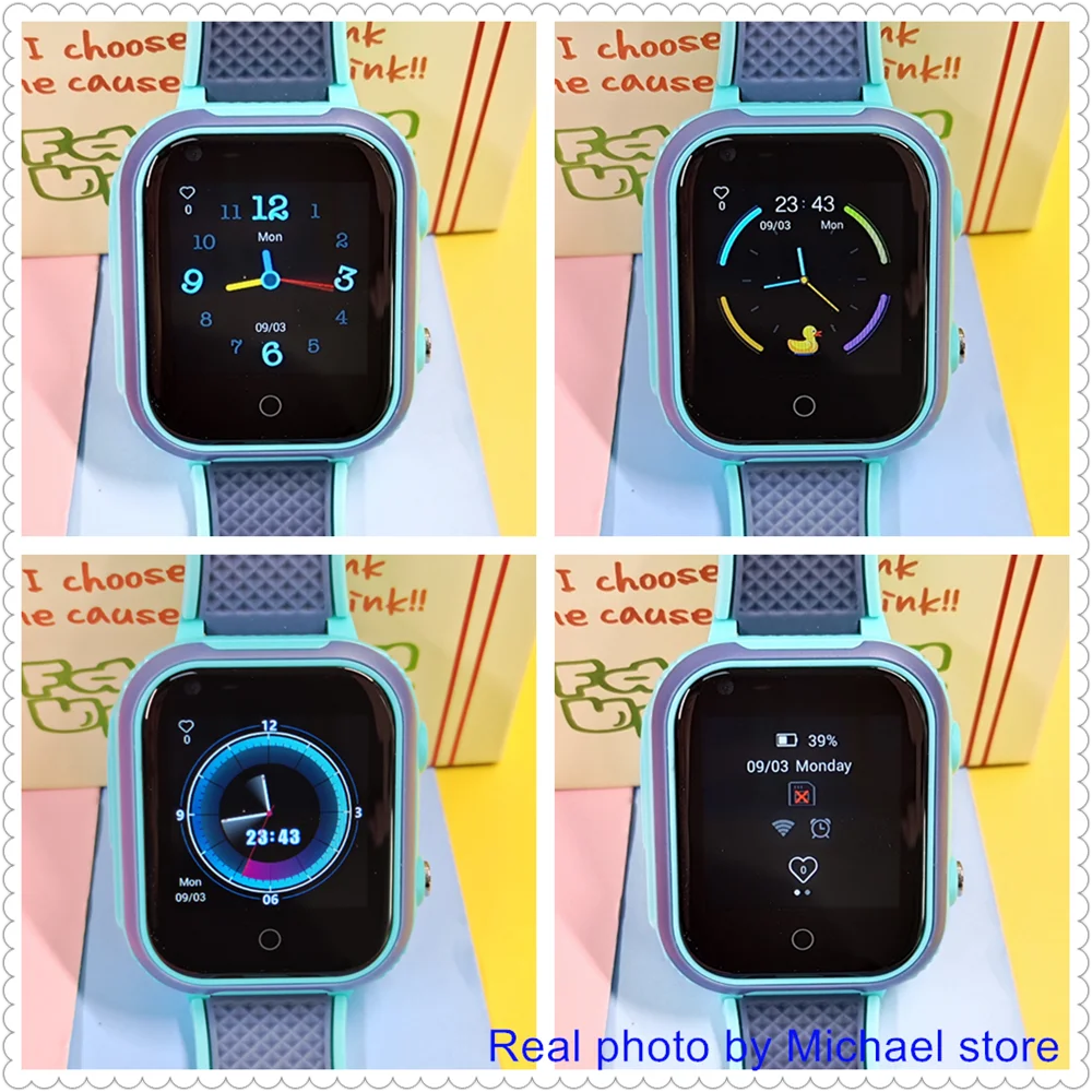 Lt21 4g relógio inteligente crianças gps wifi chamada de vídeo sos ip67 à prova dip67 água criança smartwatch câmera monitor rastreador localização telefone relógio