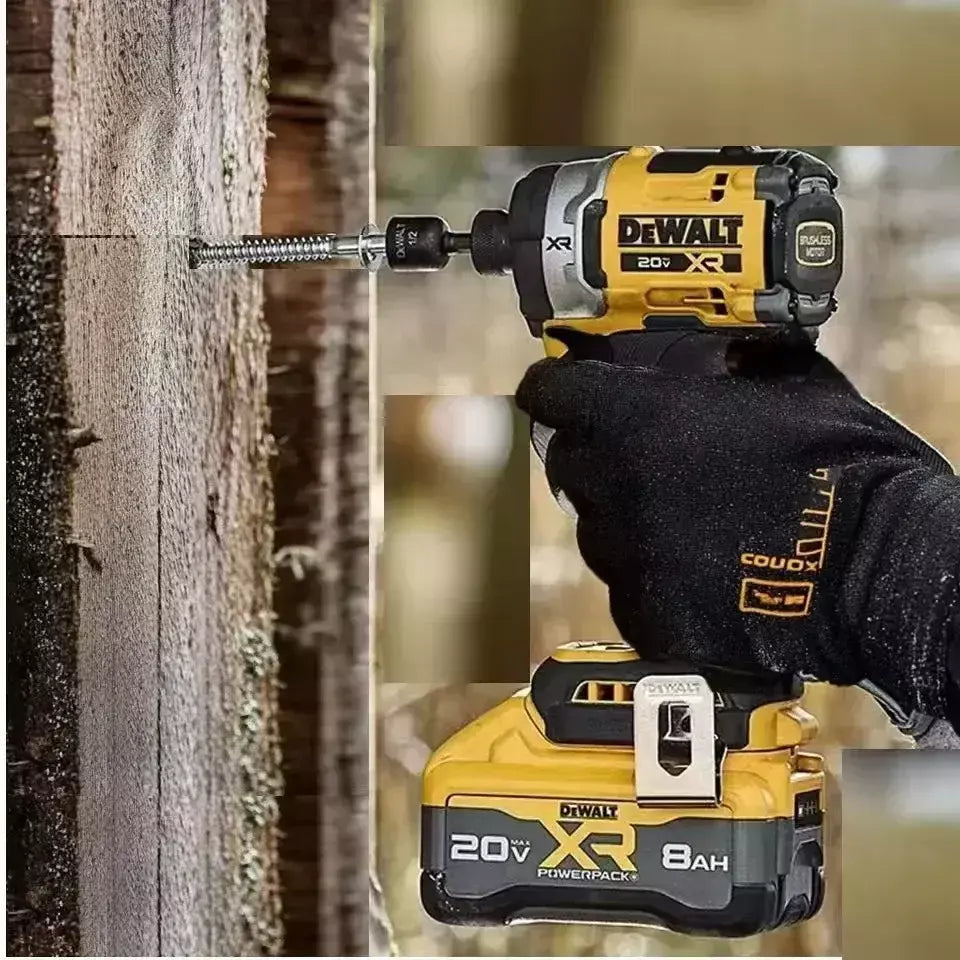 Dewalt dcf850 driver de impacto elétrico 20v bateria de lítio sem escova chaves de fenda ferramentas de alto torque ?