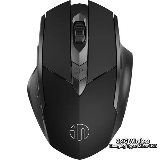 INPHIC-PM6 Mouse Recarregável Sem Fio, Compatível com Bluetooth, Office Mute, Suporte PC, Laptop, Tablet, Smartphone, Universal, 2.4G