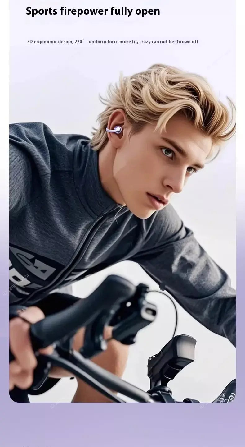 Xiaomi sem fio bluetooth q71 clip-on fones de ouvido alta qualidade som display led música esportes fone de ouvido