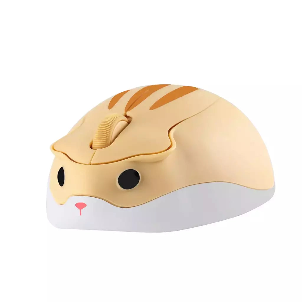 Cute Wireless Hamster Projetado Mouse, 2.4G, Criativo Ergonômico, USB Optical, 1200 DPI, Mini Ratos, Presentes para Crianças, PC, Laptop