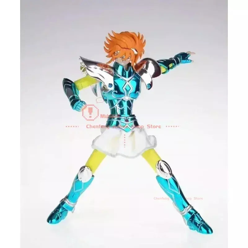 Em estoque cs saint seiya mito pano ex anjo touma/icarus cavaleiros do zodíaco armadura de metal anime figura de ação brinquedos presentes do feriado