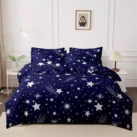Poliéster Impresso Lixar Duvet Cover, Conjunto de cama Estilo Europeu, Quilt Cover, Pele Tecido Amigável, Queen Size, 3Pcs