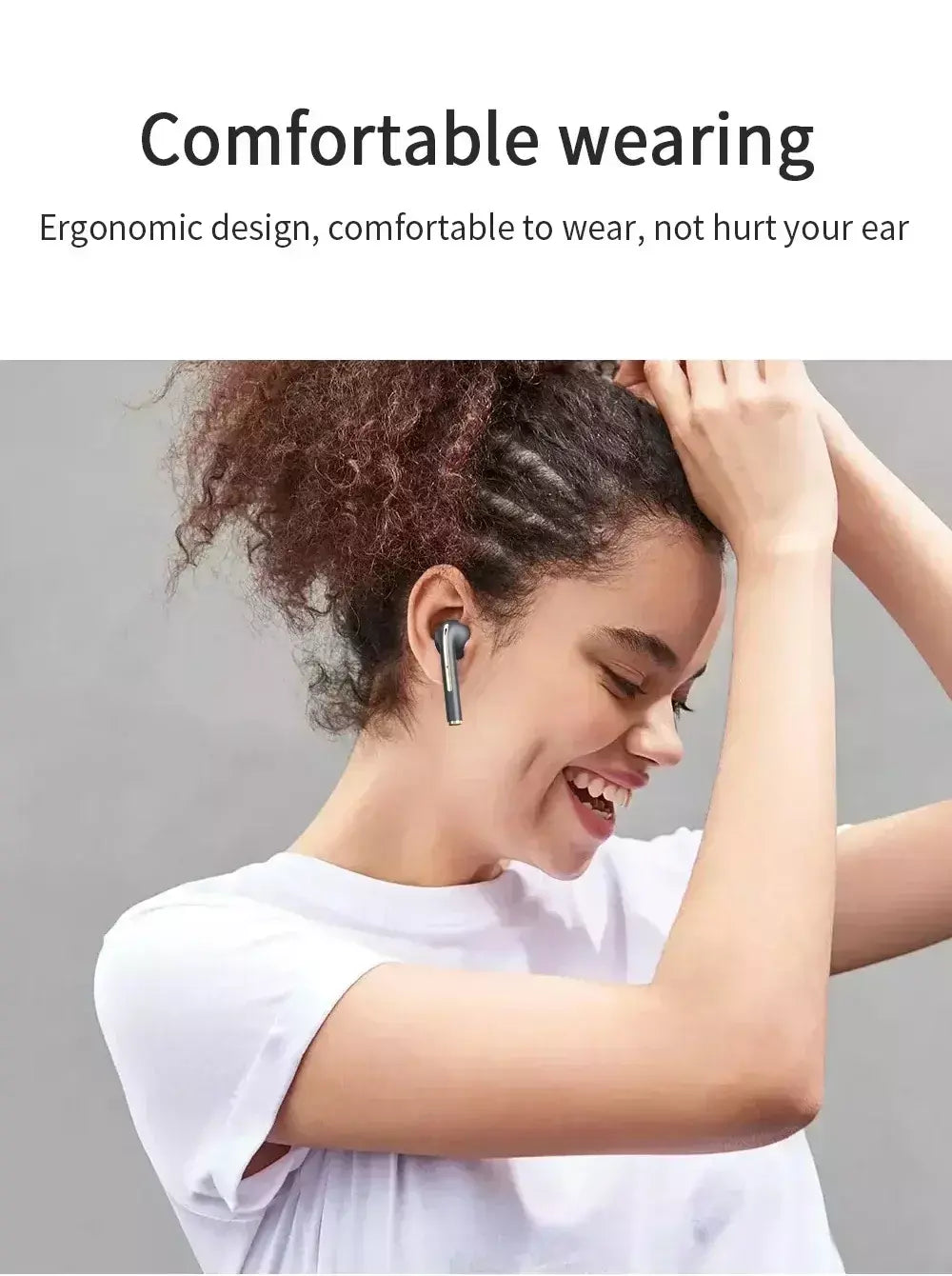 Original xiaomi j18 fone de ouvido sem fio fones bluetooth verdadeiro para estéreo esporte jogo tws fones ouvido no ouvido com microfone toque