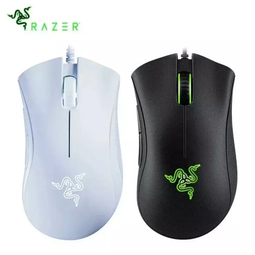 Razer-DeathAdder Essential Wired Gaming Mouse, 6400DPI, Sensor Óptico, 5 Botões Independentemente, Laptop, PC, Gamer, Original