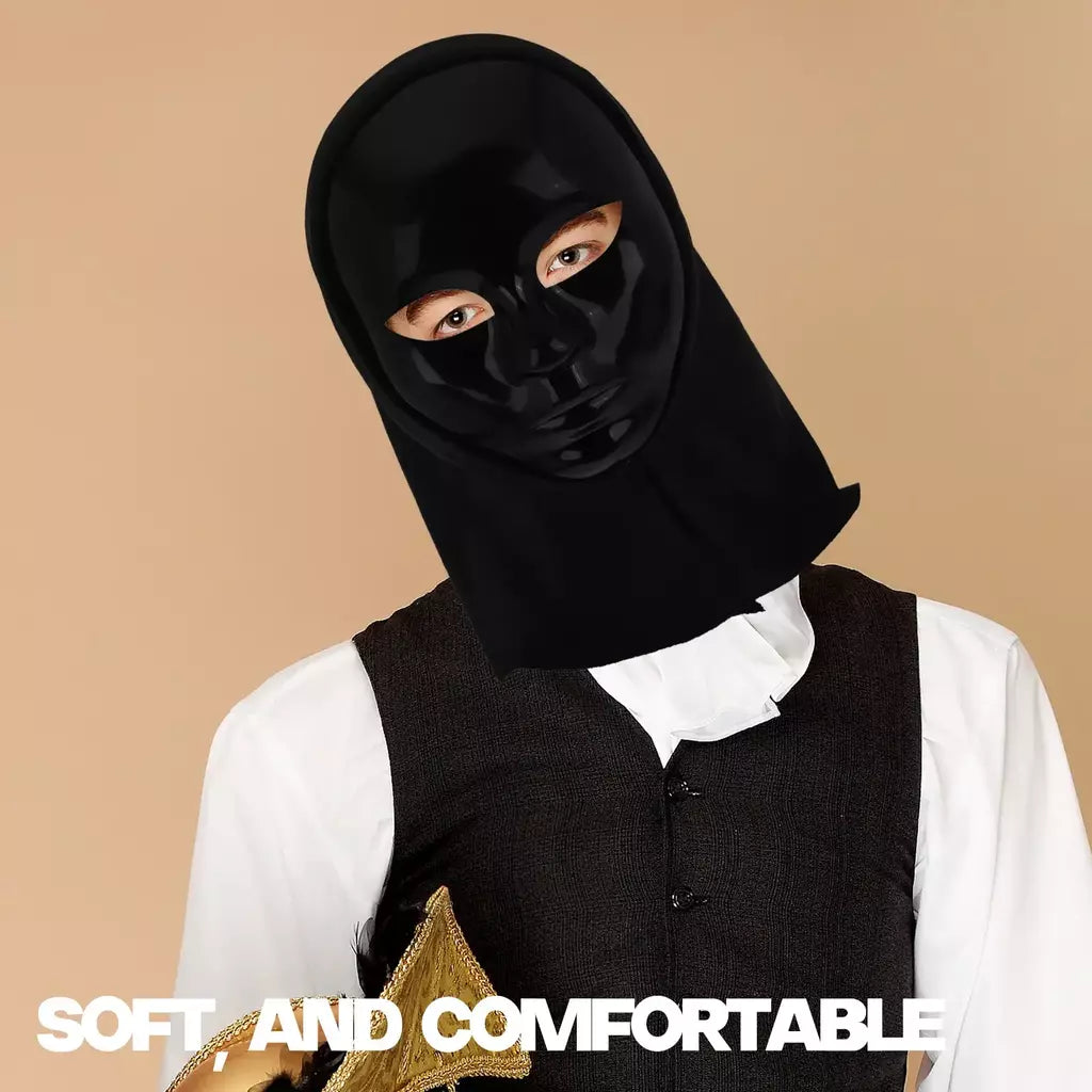 Fantasia de máscara facial completa para festa de Halloween, dança hip hop e decorações de máscaras, design unissex para homens e mulheres