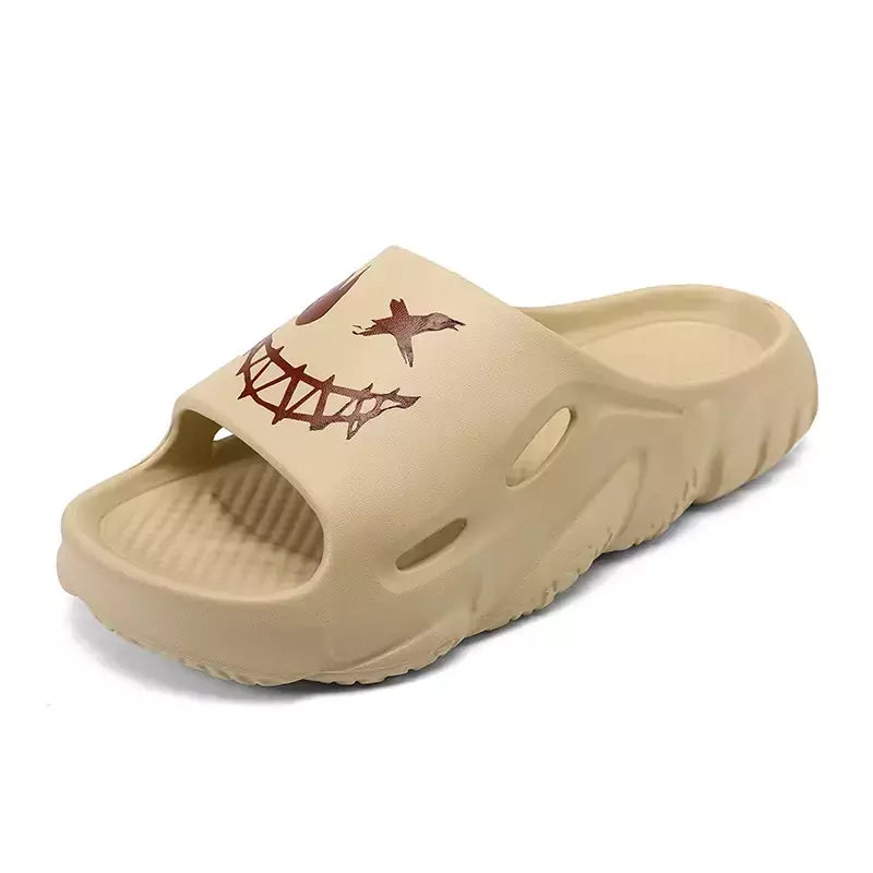 Sandálias antiderrapantes clássicas masculinas, chinelos confortáveis ao ar livre, sapatos macios de EVA, moda jovem, verão, venda quente