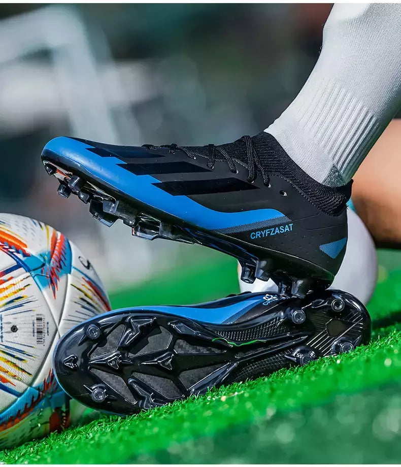 Tênis de treinamento interno profissional para homens, sapatos de futebol originais, botas de campo, ao ar livre, grampos sociais, rápidos