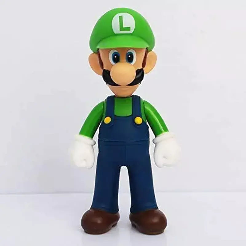 Super mario bros boneca yoshi pêssego princesa sapo figura de ação brinquedos mario luigi crianças presente aniversário natal decoração do bolo modelo