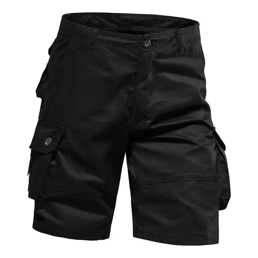 Shorts de praia largas para homens, macacão de bolso múltiplo, calça níquel confortável de algodão para o verão, esportes casuais ao ar livre