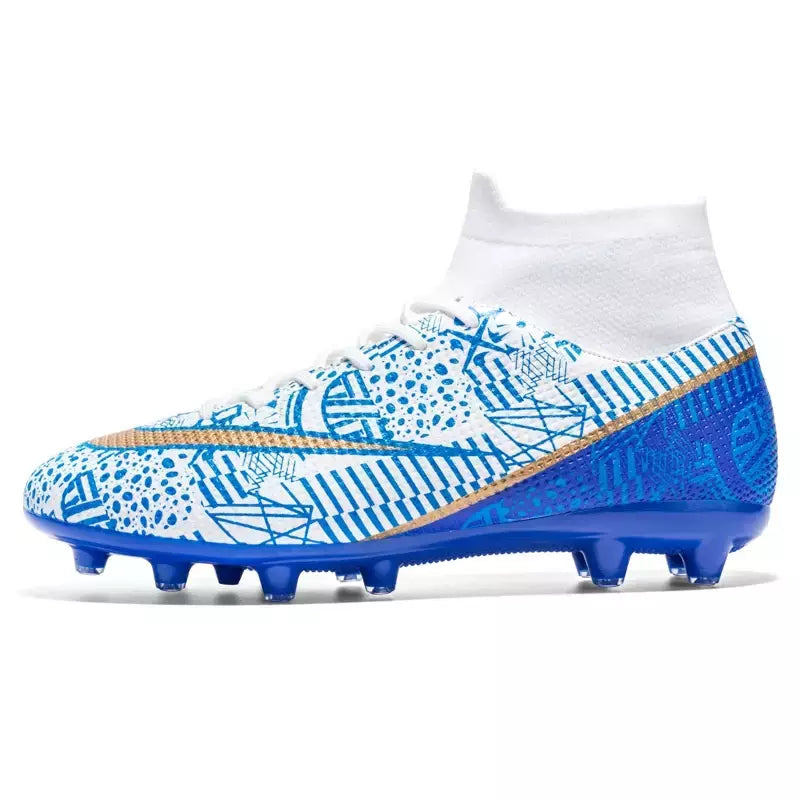 Botas de futebol dos homens TF/FG Profissional Kid's Anti-Slip Treinamento Futebol Chuteiras Childs Calçado Esportivo de alta qualidade New Arrival