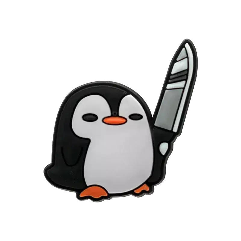 1/10 pçs animais dos desenhos animados sapato encantos patos pinguins gatos sapato decorações acessórios sapos cães pinos para mulheres crianças tamancos fivelas