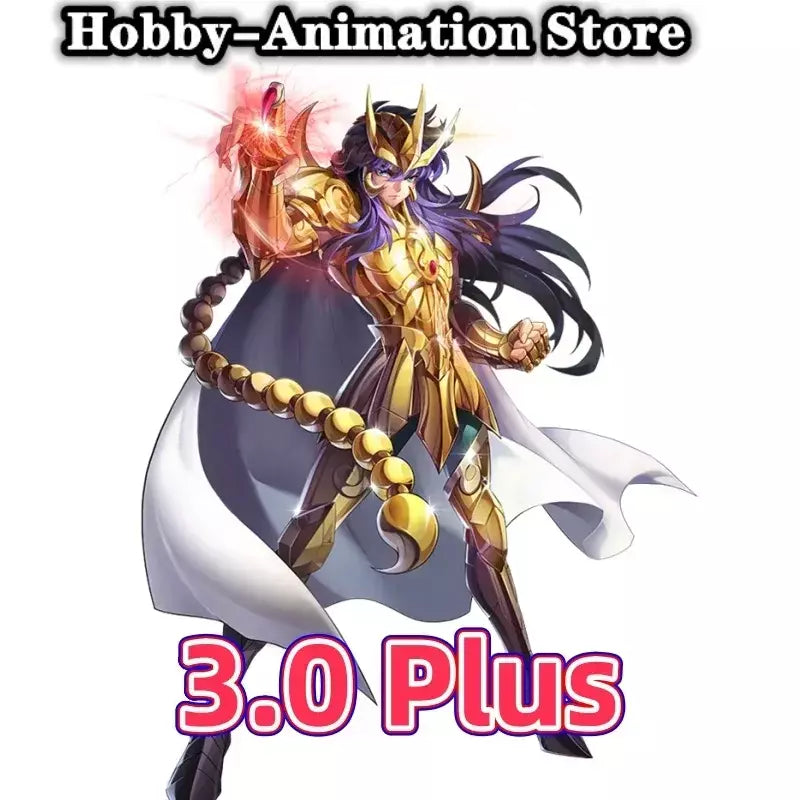 MST Model Saint Seiya Mito Pano EX Escorpião Milo 3.0 Plus Coroa Figura de ação Cavaleiros do Zodíac