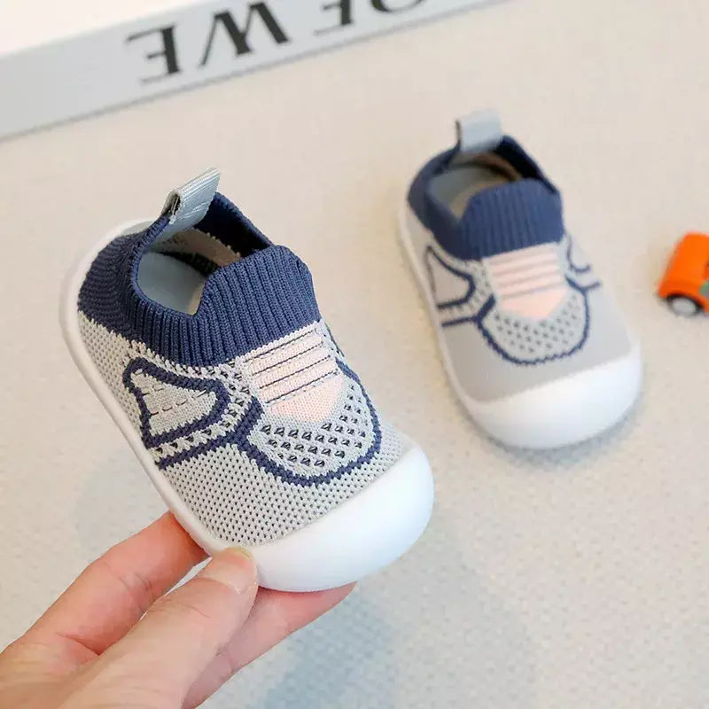 0-5years verão sapatos de bebê recém-nascido da criança sapatos do bebê da menina meias sapatos fundo macio antiderrapante menino respirável malha roupas
