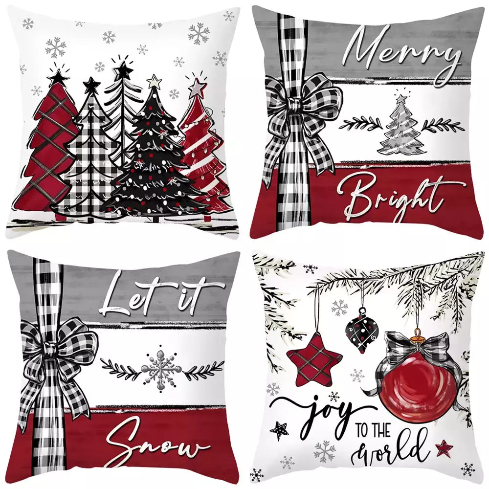 45cm capa de almofada de natal fronha 2024 decorações de natal para casa ornamento natal ano novo decoração de natal 2023 noel