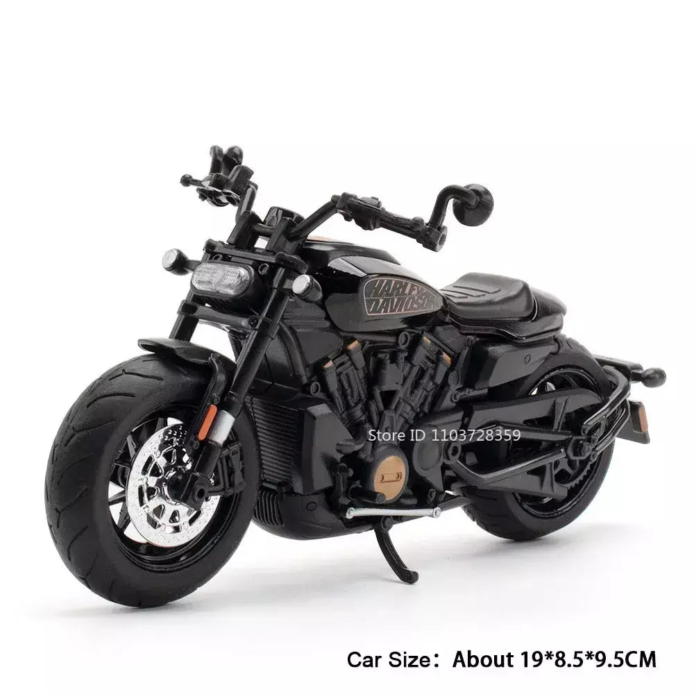 1:12 sportster modelo de brinquedo motocicletas liga diecast nijia ZX-6R motos som luz absorção choque pneus borracha crianças presente