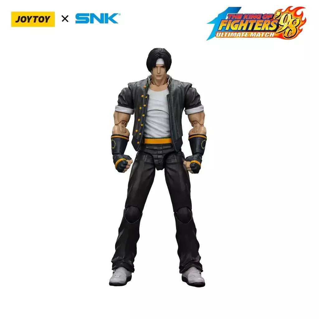 Joyotoy original rei dos lutadores 98um figura de ação kof 98um ikari guerreiros equipe herói 1/18 jogo estatueta modelo brinquedos personalizados