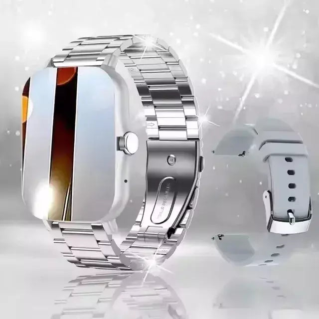 Xiaomi mijia 2025 novo relógio inteligente bluetooth chamada música freqüência cardíaca monitor de pressão arterial smartwatch para mulheres presentes do feriado