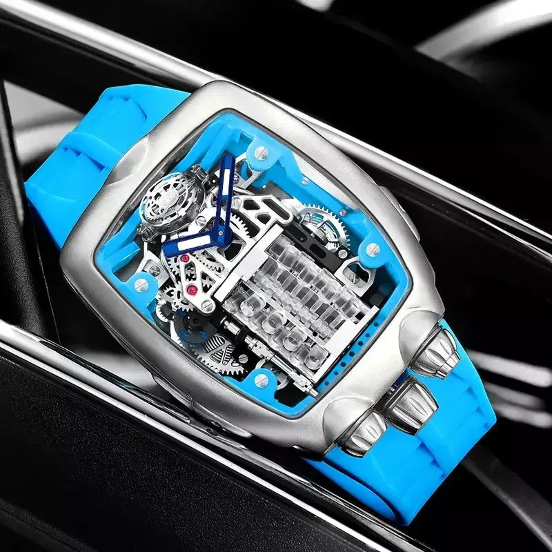 Pindu design relógios masculinos marca superior de luxo militar esporte masculino nh05 relógio automático à prova dwaterproof água relógios mecânicos montre homm