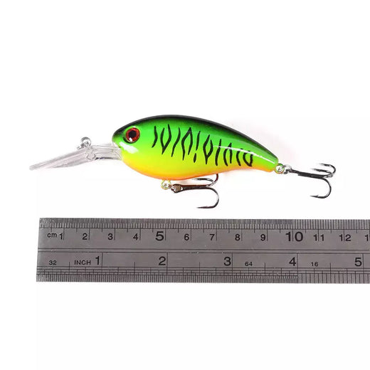 Conjunto de crankbaits cores misturadas isca 10cm/14g isca de pesca minnow wobbler manivela jerkbait baixo swimbait ganchos agudos nadar equipamento duro