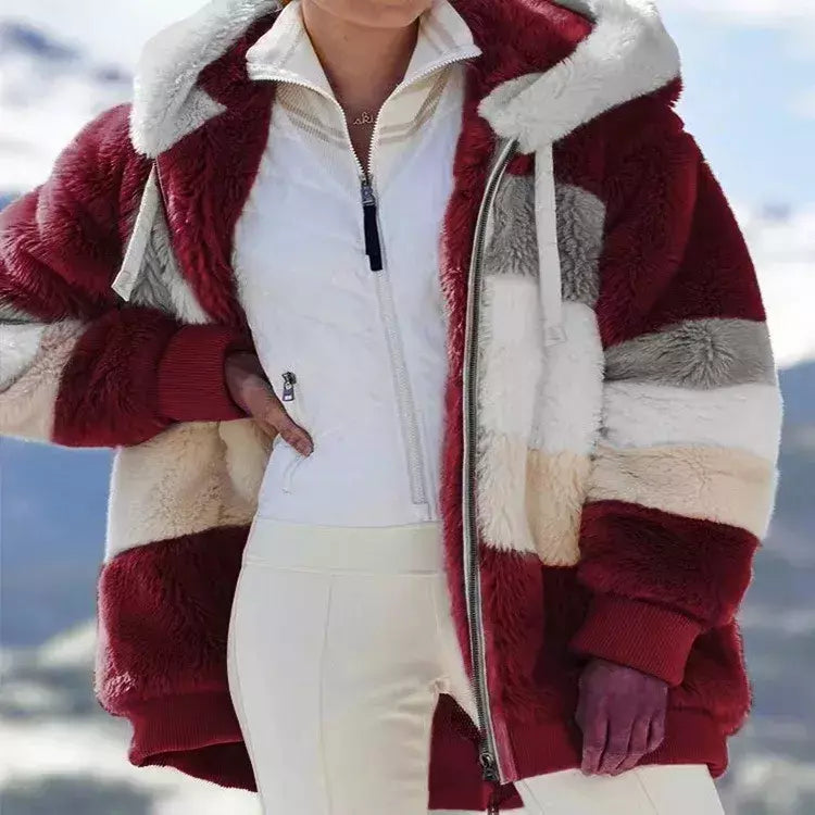 Casaco de capuz extragrande feminino com bolsos macios, streetwear quente, casaco solto, Lady Outerwear, outono, inverno, novo, 2023