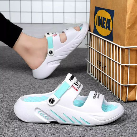 Sandálias casuais masculinas, sandálias originais, sapatos de praia de alta qualidade, tendência verão, 2021